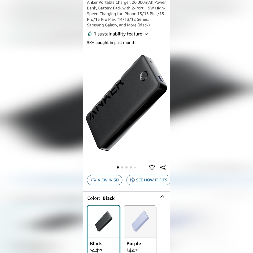 Portable battery
